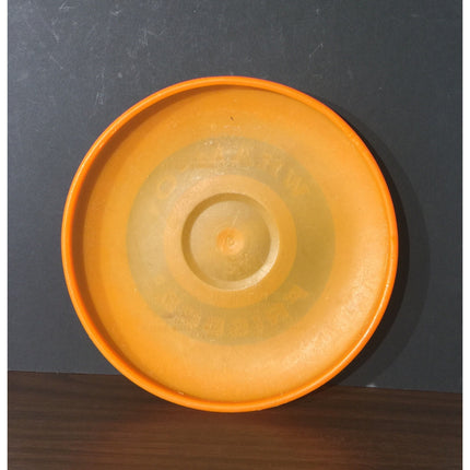Vintage 1966 Wham-O Frisbee – Orange & Yellow Plastic Flying Disc