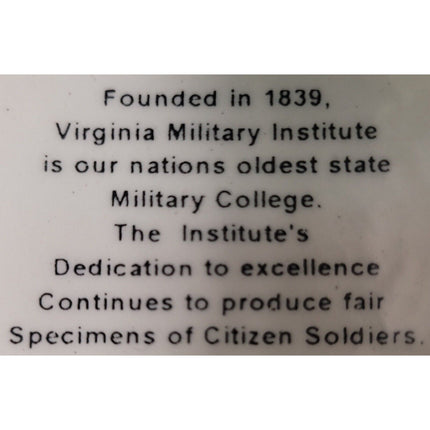 Vintage VMI Staffordshire Trinket Box Pair – Robert E. Lee & Parade Ground Scene