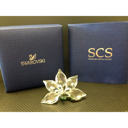 Swarovski SCS Orchid Crystal Figurine #1142858 2013 Membership Gift Box