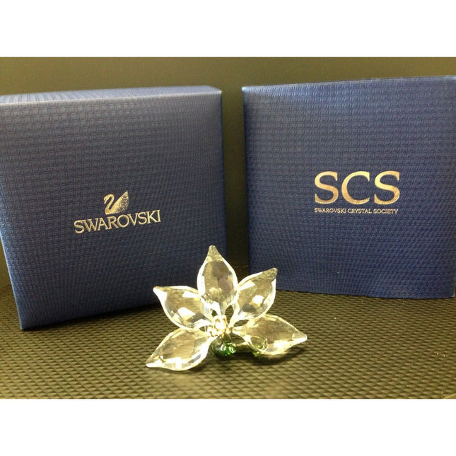 Swarovski SCS Orchid Crystal Figurine #1142858 – 2013 Membership Gift w/ Box