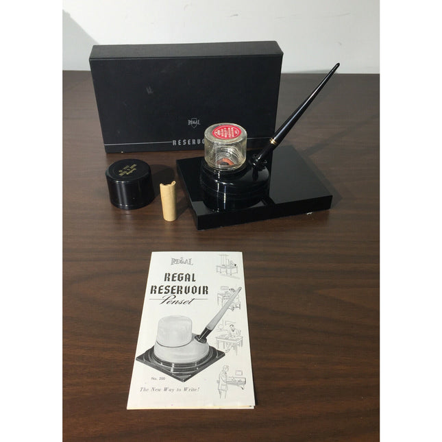 1940s Regal Reservoir Penset by Turner & Harrison – Unused w/ Box & Instructions