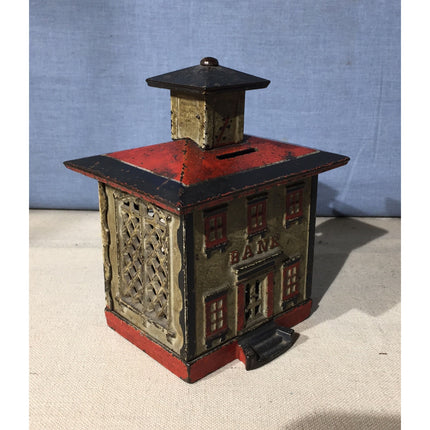 Stevens Cast Iron Cupola Still Bank – Large Size Circa 1869