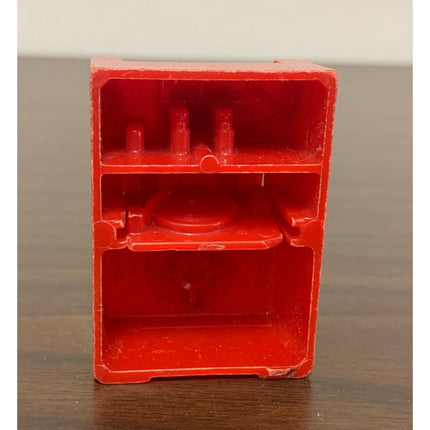 Renwal #18 VTG Dollhouse Radio w/ Phonograph Drawer Plastic Furniture Miniature