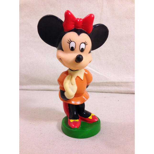 Vintage Walt Disney Productions Minnie Mouse Bobblehead Figurine