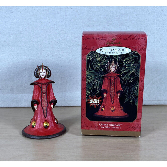 1999 Hallmark Keepsake Ornament – Star Wars Queen Amidala – NIB