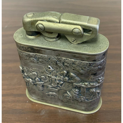 Vintage 1930s Sire Dorgento Sterling Lighter – Dutch Healing Scene