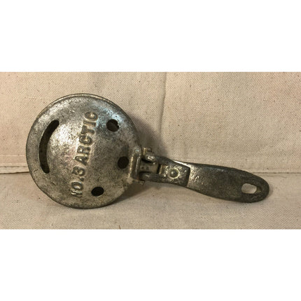 Vintage Arctic No. 3 Handheld Metal Ice Block Scraper Heavy Duty 7" Kitchen Tool