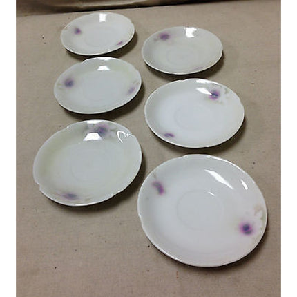 Vintage 7-Piece German Chocolate Pot & 6 Cup/Saucer Set