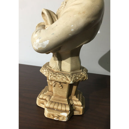 1940s ABCO Military Chalkware Figurine – Alexander Backer Co. 13" Vintage