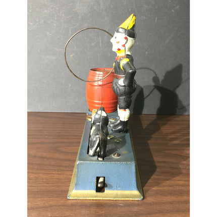 Hubley "Trick Dog" Mechanical Cast Iron Toy Bank