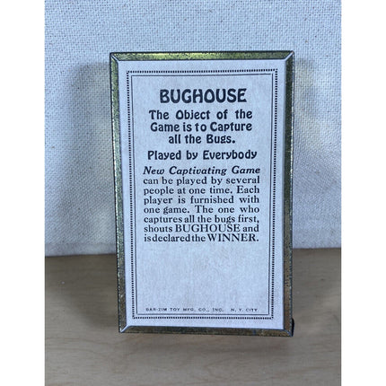 Vintage 1930s Bughouse Dexterity Game